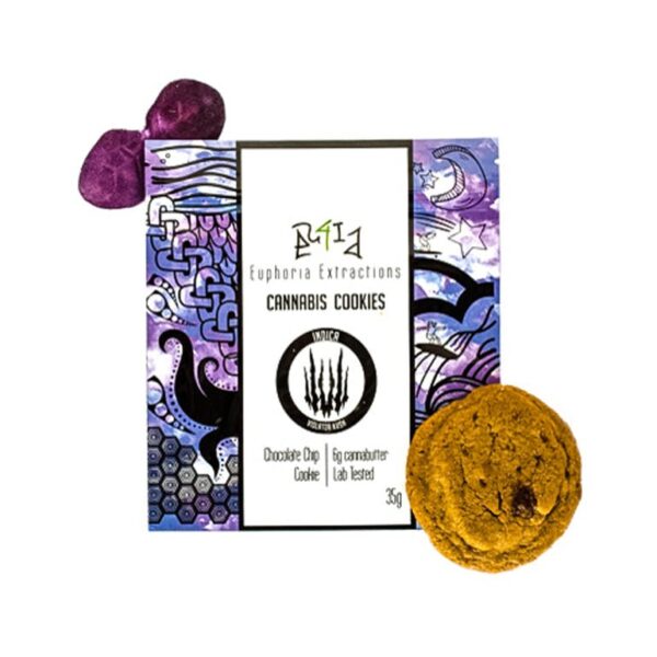 thc infused chocolate chip cookies by euphoria extractions