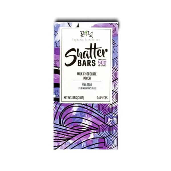 Thc infused chocolate bars by shatter bars