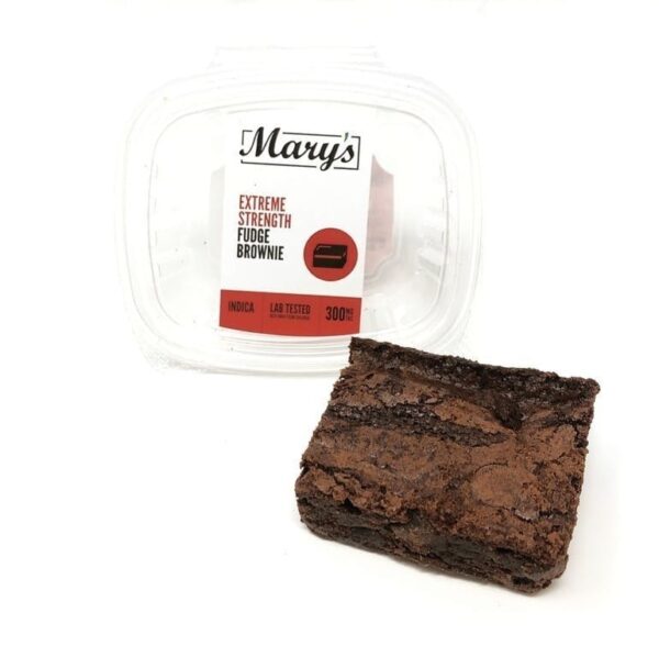 marys 300mg fudge brownie