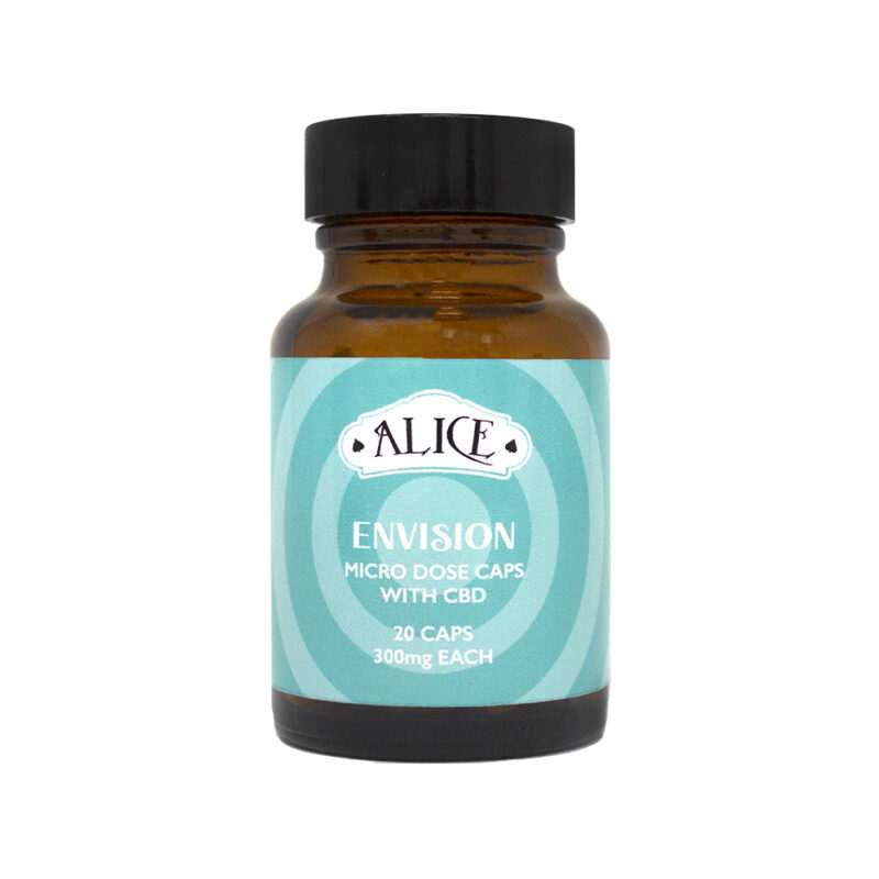 Alice Microdose Capsules With CBD- Envision 6000mg