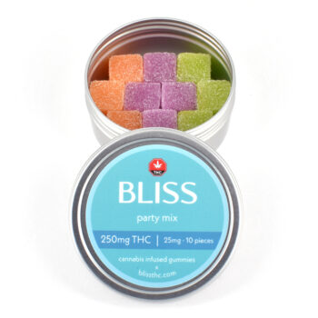 Bliss Edibles - Party Mix 250mg THC