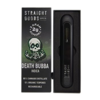 Straight Goods 2G Disposable Pen - Death Bubba INDICA