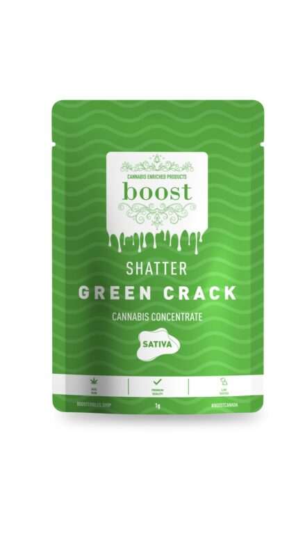 Boost Shatter - Green Crack SATIVA