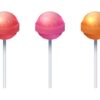 round sweet lolly candies realistic lollipop set caramel spheres plastic sticks sugary food isolated yummy confectionery red pink yellow bonbons vector unhealthy snack 176516 3546