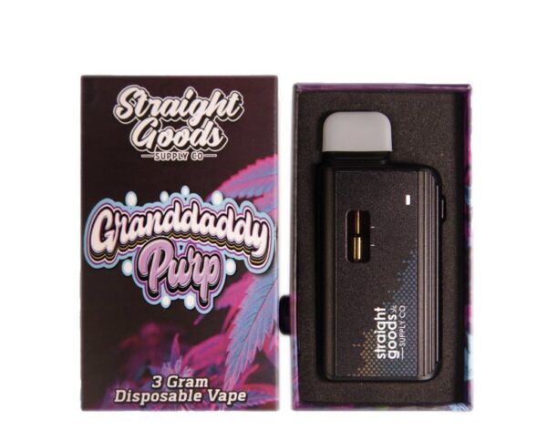 Straight Goods 3G Disposable Pen - Granddaddy Purp