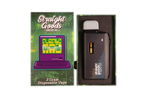 Straight Goods 3G Disposable Pen - Purple Mac (HYBRID)