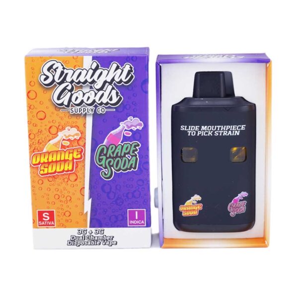 Straight Goods 6G Disposable Pen - Orange Soda (Sativa) X Grape Soda (Indica)