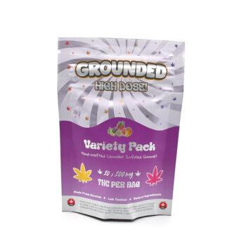 Grounded High Dose – Variety Pack 1000mg Gummies