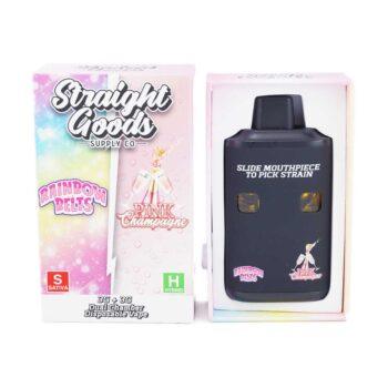 Straight Goods 6G Disposable Pen – Rainbow Belts (Sativa) X Pink Champagne (Hybrid)