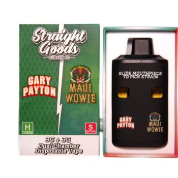 Straight Goods 6G Disposable Pen - Gary Payton (Hybrid) X Maui Wowie (Sativa)