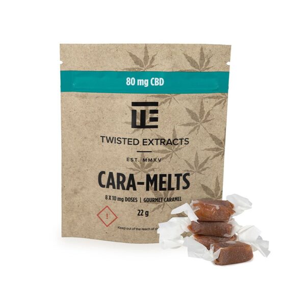 Twisted Caramelts - 80mg CBD