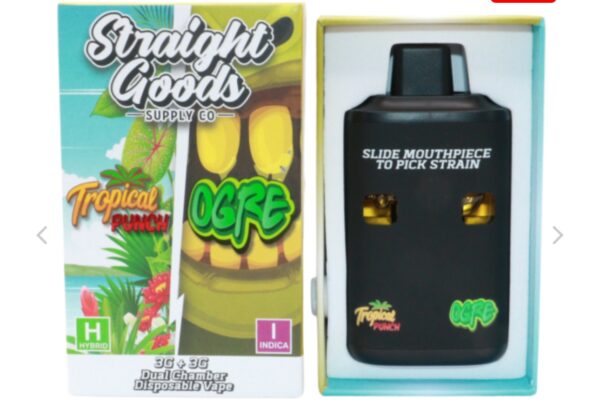 Straight Goods 6G Disposable Pen - Tropical Punch (Hybrid) X Ogre (Indica)