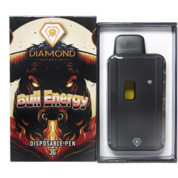 Bull Energy – 3g Diamond Infused Indica Dominant Hybrid Disposable