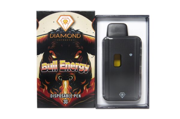 Bull Energy – 3g Diamond Infused Indica-Dominant Hybrid Disposable