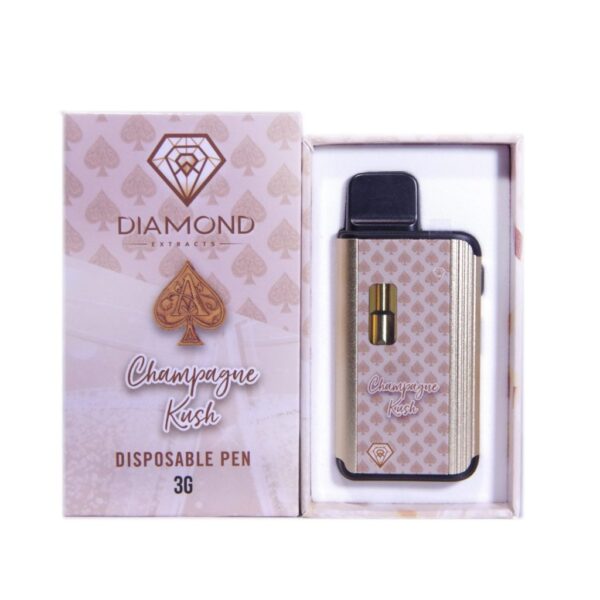 Champagne Kush – 3g Diamond Infused Hybrid Disposable