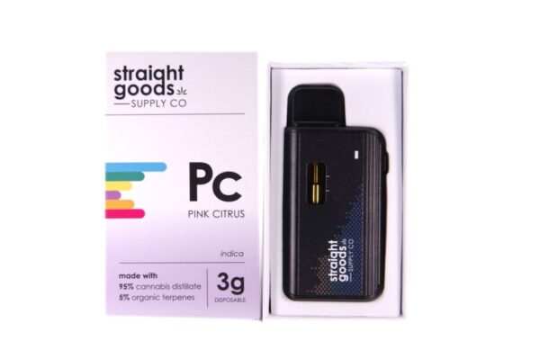 Straight Goods 3G Disposable Pen - Pink Citrus (INDICA)
