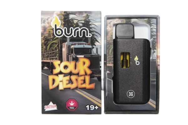 Burn 3G Disposable Pen - Sour Diesel (SATIVA)