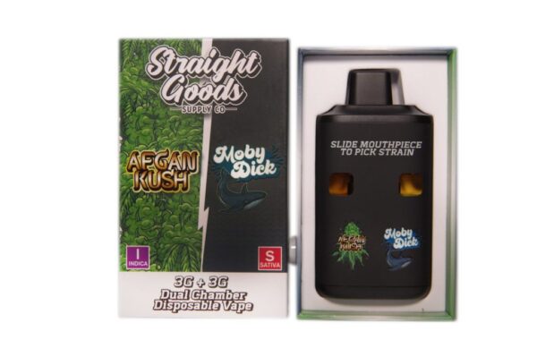 Straight Goods 6G Disposable Pen - Afghan Kush (Indica) X Moby Dick (Sativa)