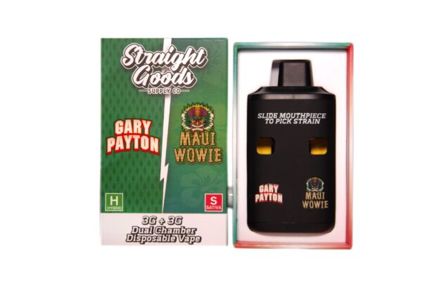 Straight Goods 6G Disposable Pen - Gary Payton (Hybrid) X Maui Wowie (Sativa)