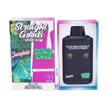 Straight Goods 6G Disposable Pen – Junglato (Hybrid) X Gelato Cake (Indica)