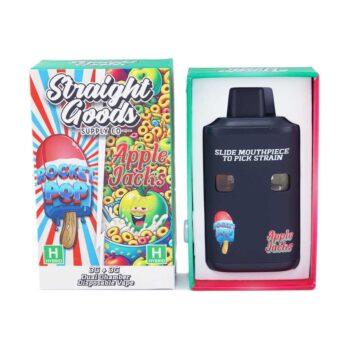 Straight Goods 6G Disposable Pen – Rocket Pop (Hybrid) X Apple Jacks (Hybrid)
