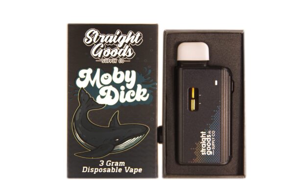 Straight Goods 3G Disposable Pen - Moby Dick (SATIVA)