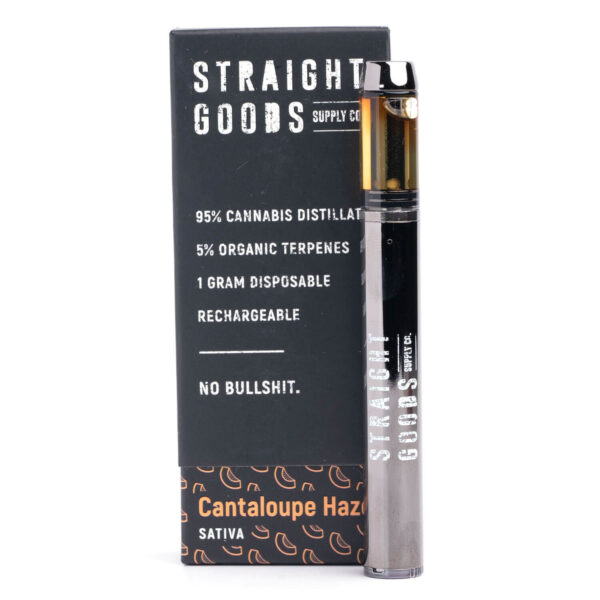 Straight Goods 1G Disposable Pen - Cantaloupe Haze (SATIVA)