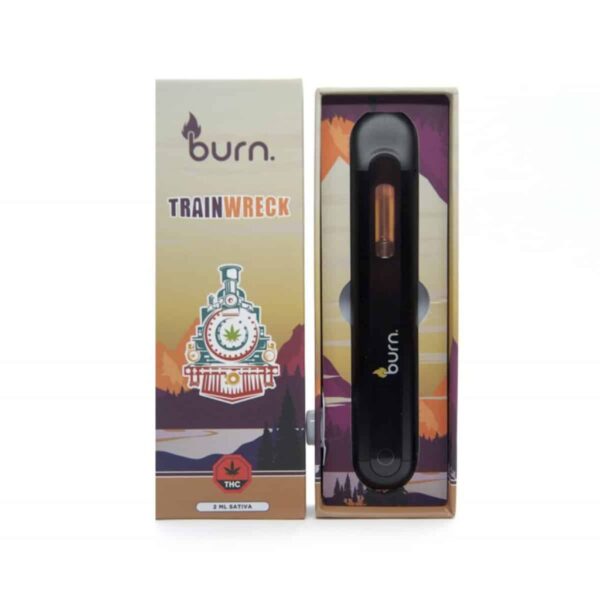 Burn Disposable – 2G Vapes - Trainwreck - Sativa