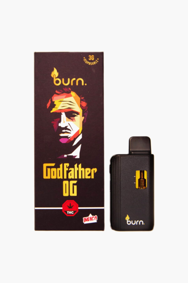 Burn 3G Disposable Pen - God Father Og (INDICA)