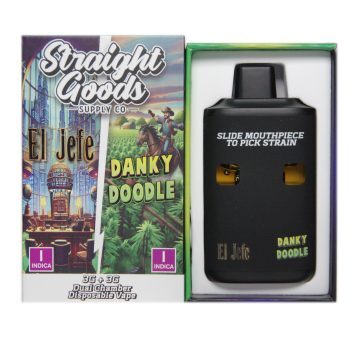 Straight Goods 6G Disposable Pen - El Jefe (Indica) x Danky Doodle (Indica)