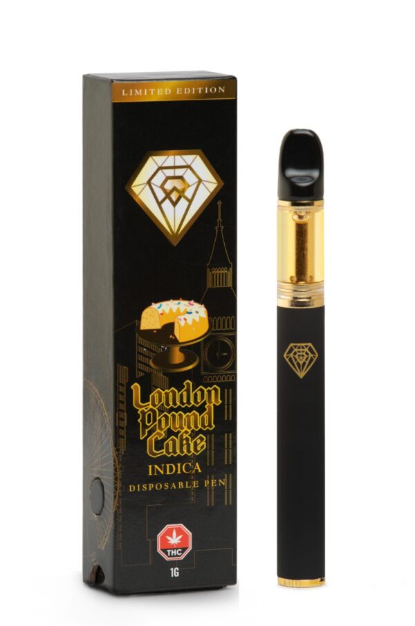 Diamond Concentrates- London Pound Cake ( Indica ) 1 GRAM PEN