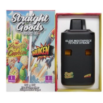 Straight Goods 6G Disposable Pen - Peyote Cookies (Indica) x Nuken (Indica)