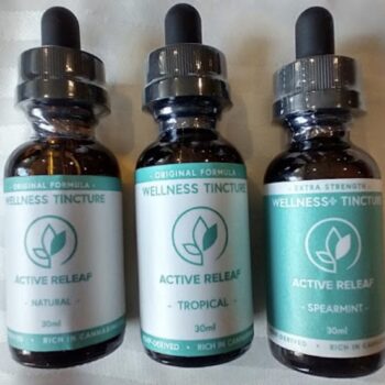 Active Releaf Spearmint CBD Tincture – 2000mg