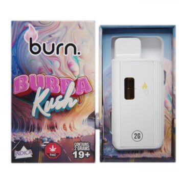 Burn – Bubba Kush (Indica) – 2g Disposable Vape