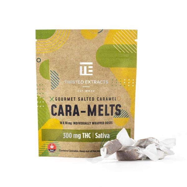 Twisted Extracts – Cara-Melts (Sativa) – 300mg THC