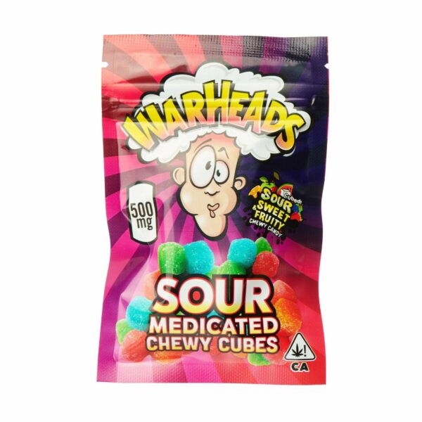 Warhead Sour Chews - 500mg THC
