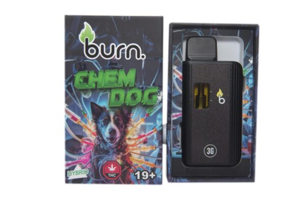 Burn – Chem Dog - 3g Disposable Vape (Hybrid)
