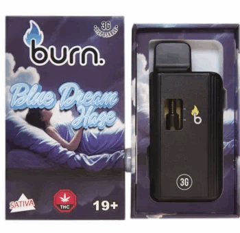 Burn – Blue Dream Haze - 3g Disposable Vape (Sativa)