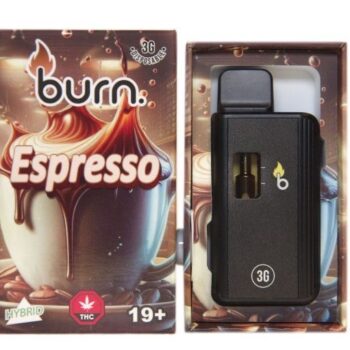 Burn – Espresso - 3g Disposable Vape (Hybrid)