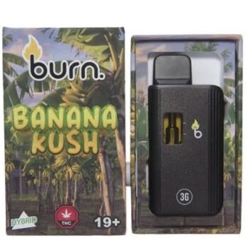 Home 14 Burn – Banana Kush 3g Disposable Vape (Hybrid)
