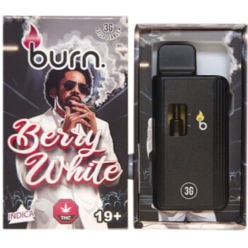 Burn – Berry White - 3g Disposable Vape (Indica)