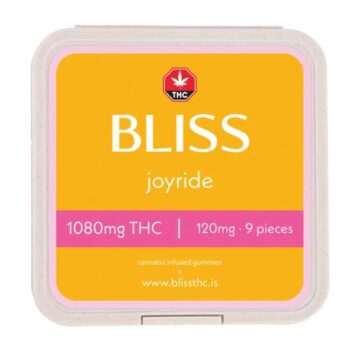 Bliss Edibles - Joyride 1080mg THC