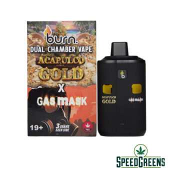 Burn Lifestyle 6g Dual Chamber - Acapulco Gold x Gas Mask