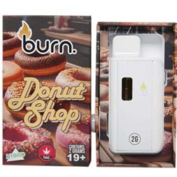Burn Donut Shop 2g Disposable Vape Hybrid