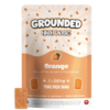 Grounded 500mg THC Brick - Cherry, featuring vibrant packaging and detailed product information for cannabis enthusiasts.
