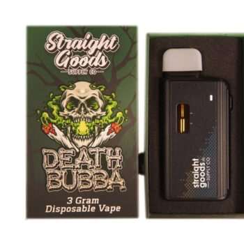 Straight Goods 3g Disposable Vape Death Bubba box