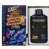 Straight Goods Dual Chamber Vape featuring Cherry Lemon Mint and Blue Gummy Shark flavors, 6 grams total, ideal for cannabis enthusiasts.