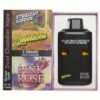 Dabblicious Dual Chamber Vape by Straight Goods featuring Pink Rose flavor, includes 3 grams of each flavor, sleek black design.