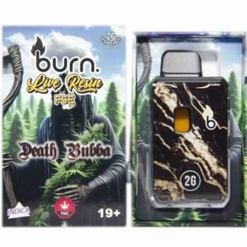 Burn 2G Live Resin FSE Disposable - Death Bubba