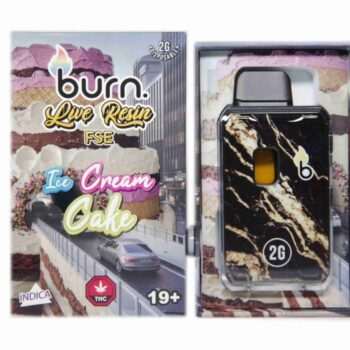 Burn 2G Live Resin FSE Disposable - Ice Cream Cake